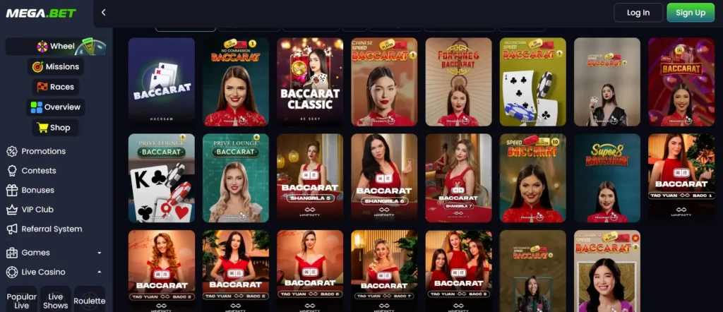 Live Baccarat